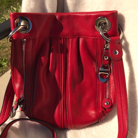 Bags B Makowsky Red Crossbody Purse Poshmark